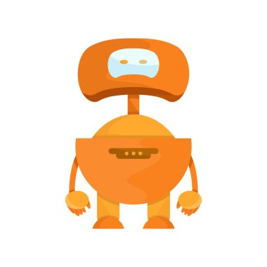 modern robot vektör illüstrasyon. Teknoloji  