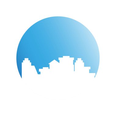 Cityscape binalar vektör Illustration