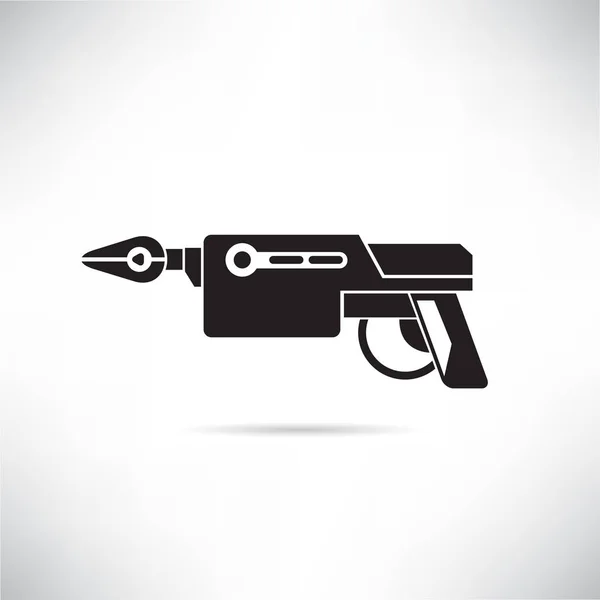 Illustrazione Vettoriale Della Pistola — Vettoriale Stock