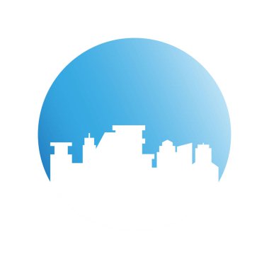 Cityscape binalar vektör Illustration