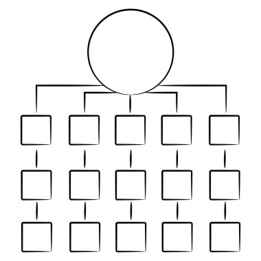 diyagramın vektör illüstrasyonu