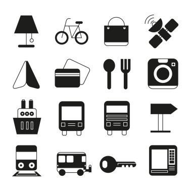 Web simgeler kümesi. vektör çizim 