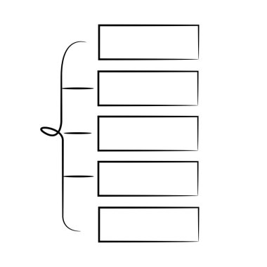 vektör Illustration diyagram, şablon 