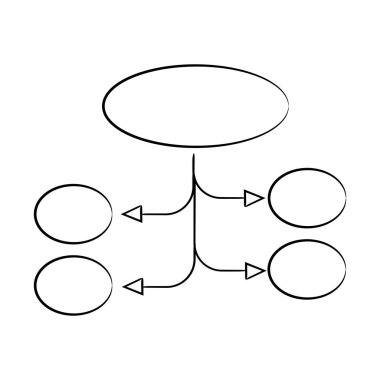 vektör Illustration diyagram, şablon 