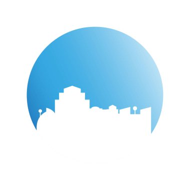 Cityscape binalar vektör Illustration