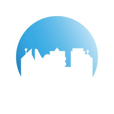 Cityscape binalar vektör Illustration