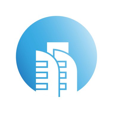 mimari simgesinin vektör illüstrasyonu