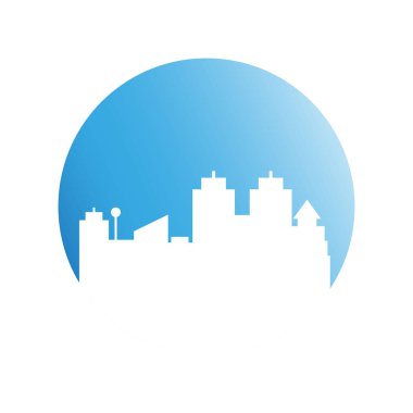 Cityscape binalar vektör Illustration