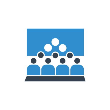 İş konsepti. İş toplantısı vektör Illustration