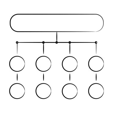 diyagramın vektör illüstrasyonu