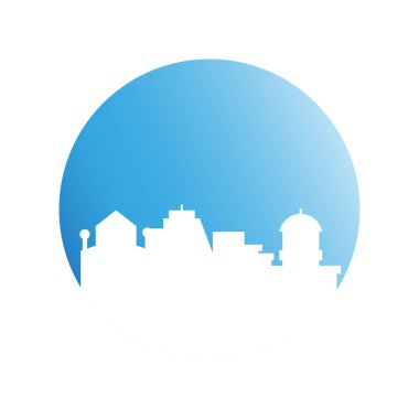 Cityscape binalar vektör Illustration