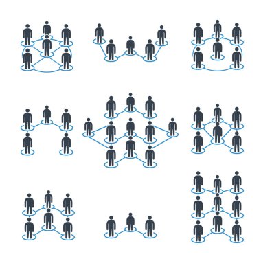 bağlantı kavramı vektör Illustration