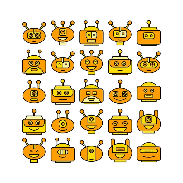 机器人的矢量插图 — 图库矢量图片