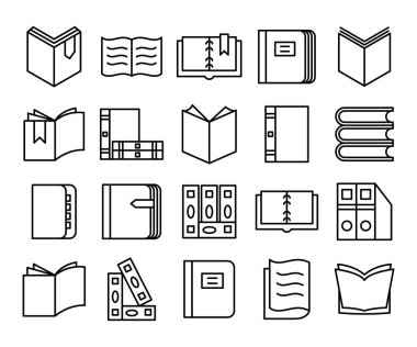 kitaplar ve belgeler simgeleri satır temasını ayarlayın