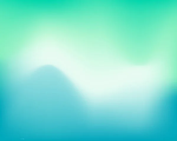 緑の抽象的なぼやけたメッシュの背景ベクトル — ストックベクタ