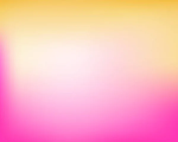 ピンクと黄色の抽象的なぼやけたメッシュの背景 — ストックベクタ