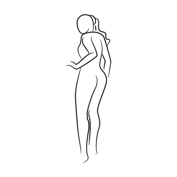 Woman Body Sketch For Fashion