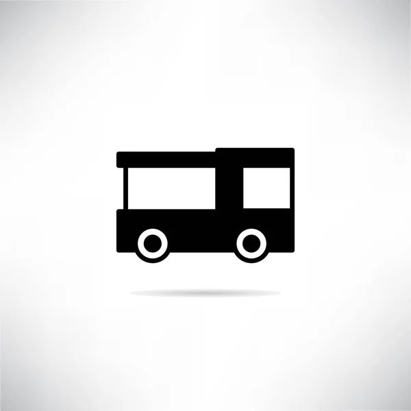 Іконка Автомобіля Векторна Ілюстрація Сірому Фоні — стоковий вектор