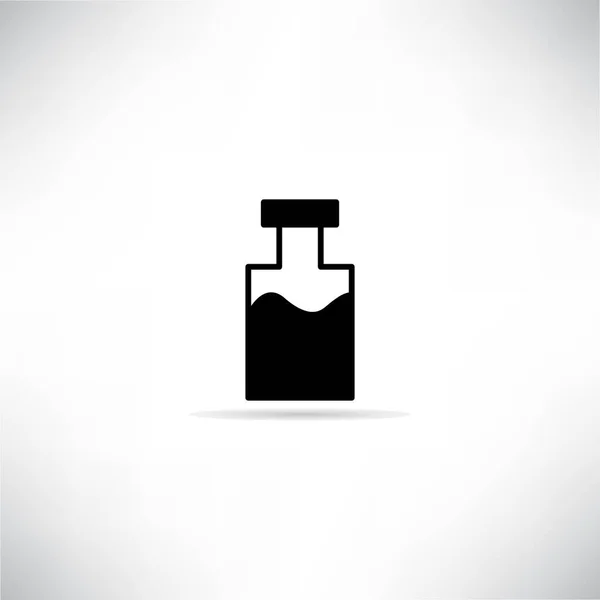 Bebida Botella Icono Vector Ilustración — Vector de stock