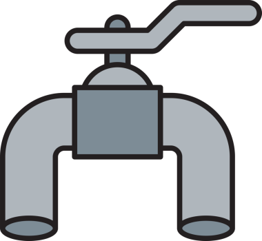 Valf ve Boru Hattı Simgesi