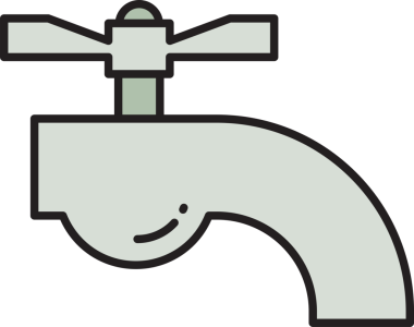 Su Musluğu Simgesi Clipart