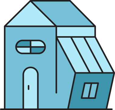 Ev Binası Simgesi Clipart