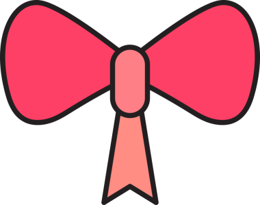 Bowtie Simge İllüstrasyonu Clipart