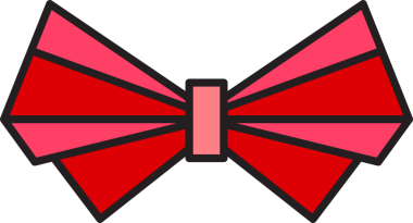 Bowtie Simge İllüstrasyonu Clipart