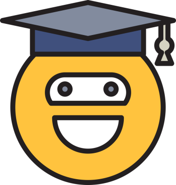 Mutlu Mezun Öğrenciler Emoji