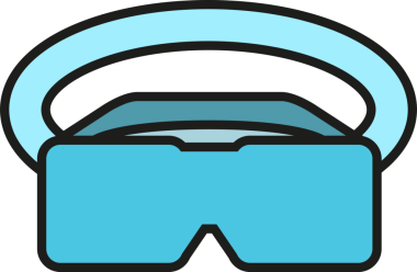 VR Gözlük Simgesi Clipart