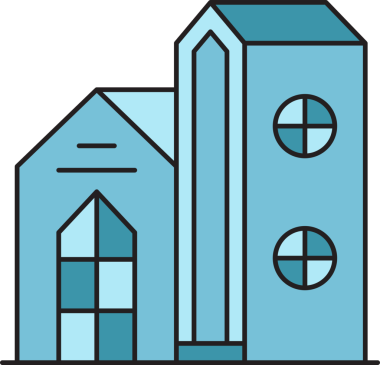 Ev Binası Simgesi Clipart