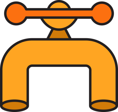 Endüstriyel Valf Simgesi Clipart