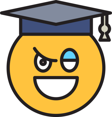 Kızgın Yüz Öğrencisi Emoji