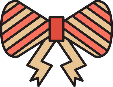 Pembe Bowtie Illustration Clipart