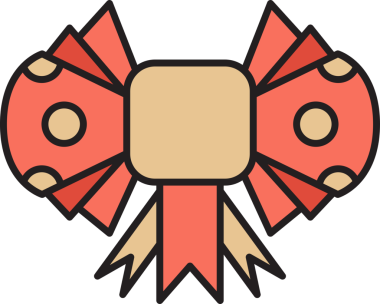 Pembe Bowtie Illustration Clipart