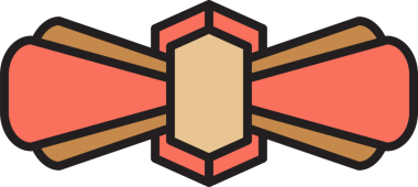 Dekoratif Bowtie İllüstrasyon Clipart