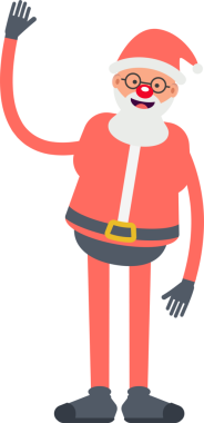 Noel Baba Karakteri Tek Elini Kaldırıyor