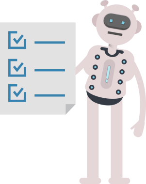 Robot Karakteri ve Liste Belgesi