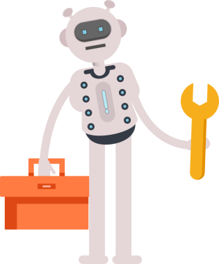 Robot Karakter Tutma Araç Kutusu ve Anahtarı