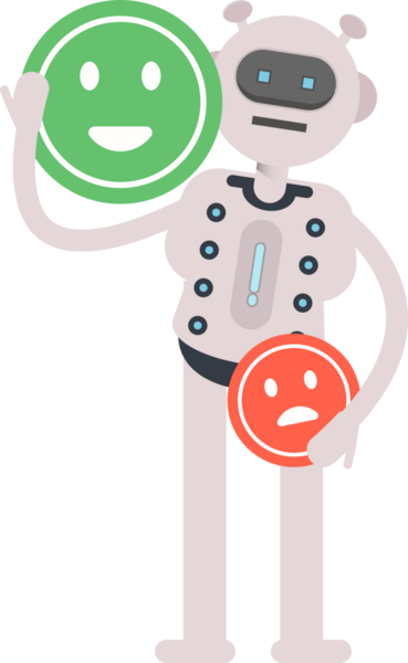 Robot Karakteri ve Duygu Simgesi