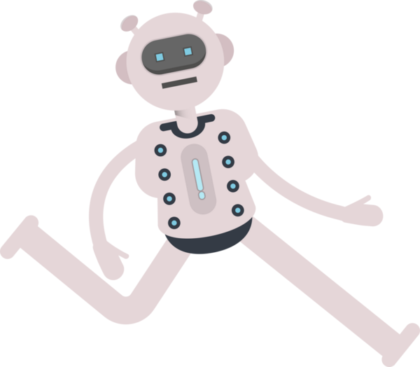 Robot Karakteri Yürüyen Tırmanış