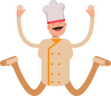 Baker Karakteri Atlama Çizimi