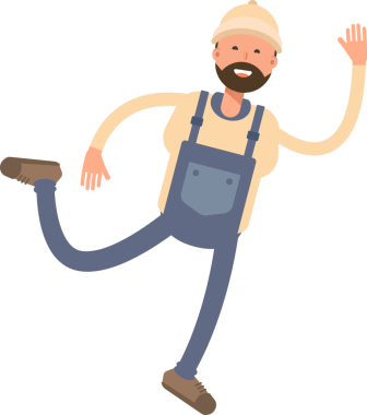 İşçi Zıplama ve Uçma Karakteri