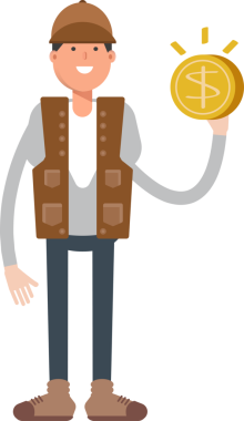 Erkek İşçi Karakterinde Dolar Bozukluğu