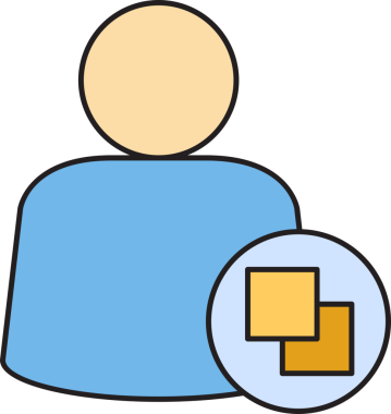 Kullanıcı ve Katmanlar Simgesi