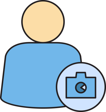 Kullanıcı ve Kamera Simgesi