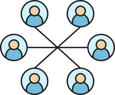 Halkın Diyagram Simgesi Bağlanıyor