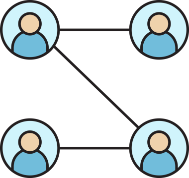 Halkın Diyagram Simgesi Bağlanıyor