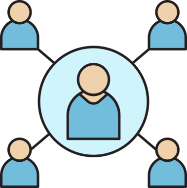 Halkın Diyagram Simgesi Bağlanıyor