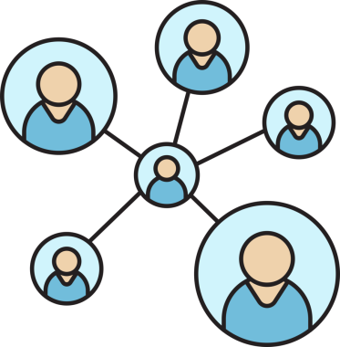 Halkın Diyagram Simgesi Bağlanıyor